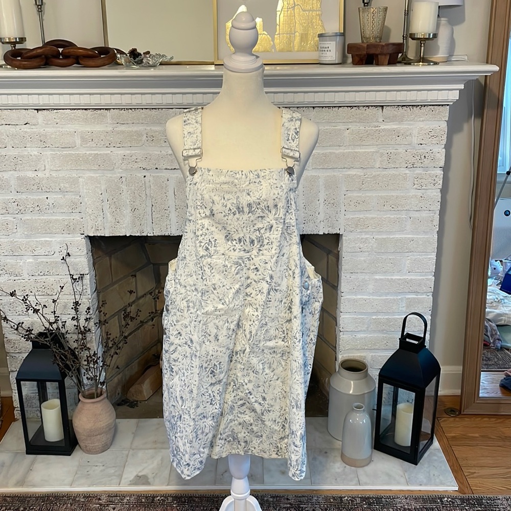 Floral Overrall Dress